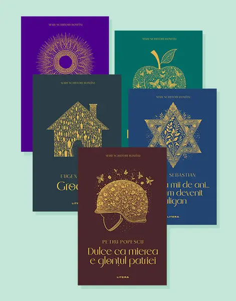 Pachet 1 Mari Scriitori Romani (5 volume)