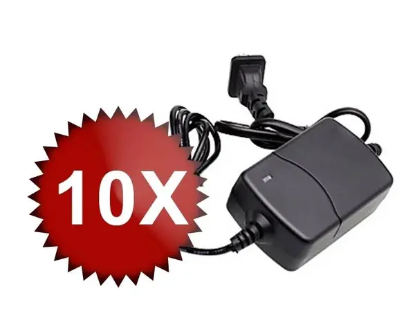 Pachet 10 alimentatori 5Ah pentru camere de supraveghere, alim5ax10