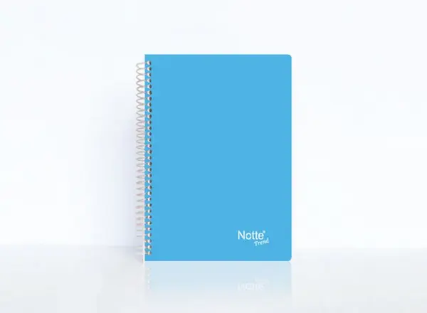 Pachet 120 caiete Notte Trend A6, coperta PP, spira, 80 file, matematica Pachet 120 caiete Notte Trend A6, coperta PP, spira, 80 file, matematica