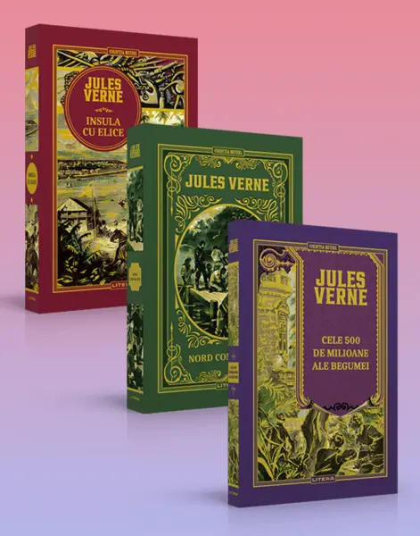 Pachet 2 Jules Verne (3 volume)