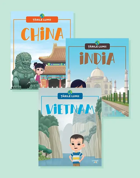 Pachet 2 Tarile Lumii (3 volume)