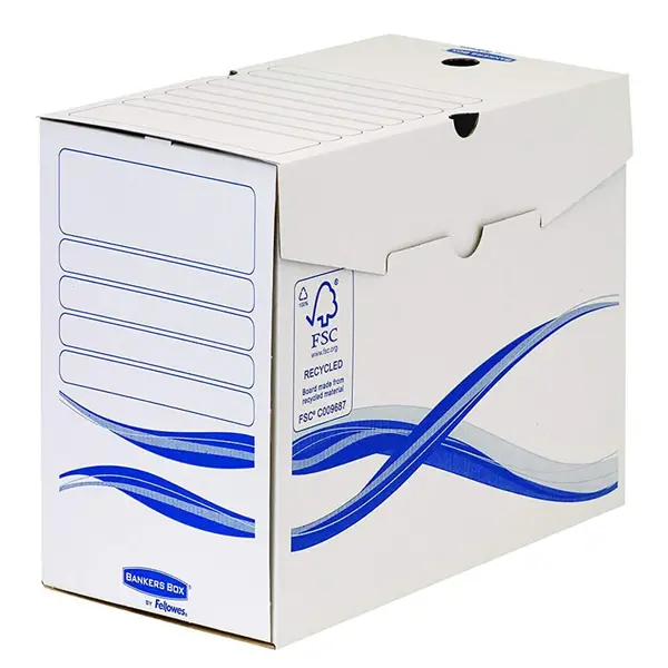 Pachet 25 buc cutie arhivare carton reciclat si reciclabil 147 x 250 x 325 mm fellowes basic Cutie arhivare carton reciclat si reciclabil 147 x 250 x 325 mm Fellowes Basic