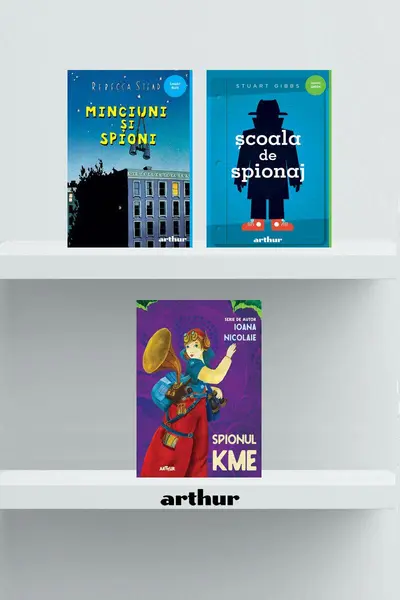 Pachet 3 povești cu spioni - Stuart Gibbs