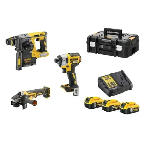 Pachet 3 scule Dewalt DCK305P3T
