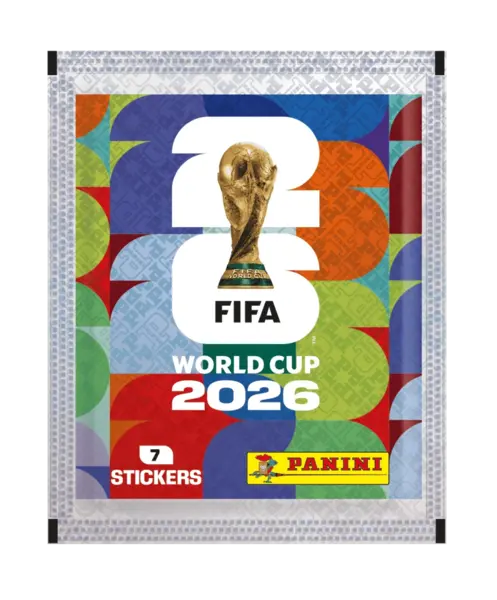 Pachet 7 abtibilduri autoadezive Panini FIFA World Cup 2026,
