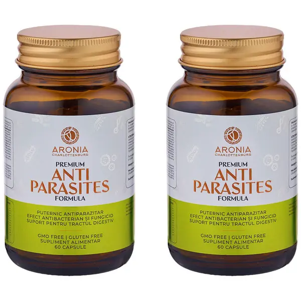 Pachet Anti Parasites Formula (Eliminarea Parazitilor Intestinali si Sustinerea Sanatatii Digestive) 60cps + 60cps