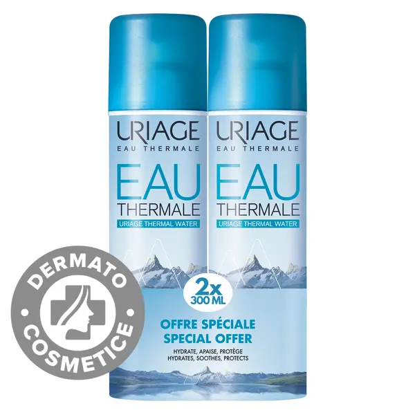 Pachet Apa termala, 2 x 300ml, Uriage
