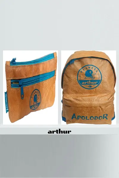 Pachet Apolodor ( rucsac și penar din hârtie)