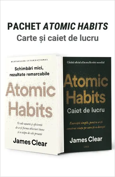 Pachet Atomic Habits. Atomic Habits/ Atomic Habits. Caiet de lucru - James Clear