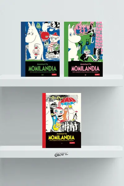 Pachet Aventuri în Momilandia banda desenată ( 3 volume) - Tove Jansson