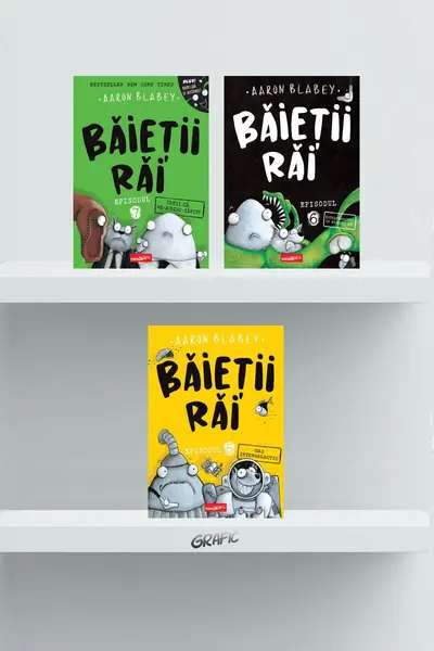 Pachet Băieții răi de Aaron Blabley (volumele 5-7) - Aaron Blabey