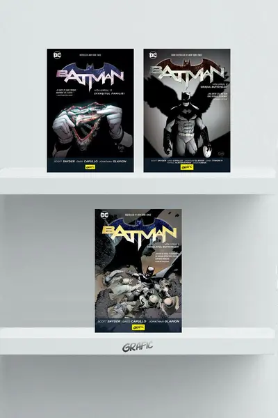 Pachet Batman DC Comics 3 volume - Scott Snyder