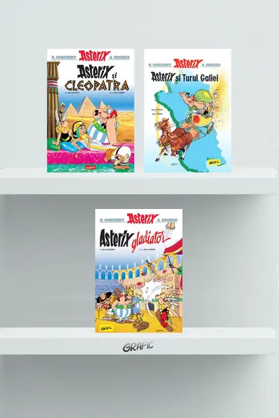 Pachet benzi desenate Asterix volumele 4-6