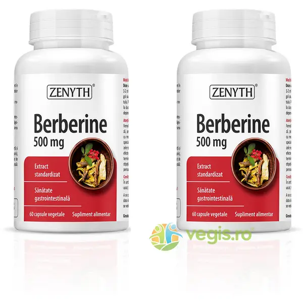 Pachet Berberine 60cps+60cps