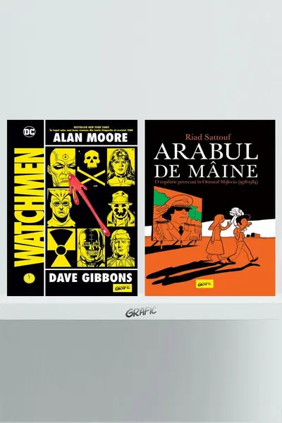 Pachet bestseller Grafic (Arabul de mâine, Watchmen)