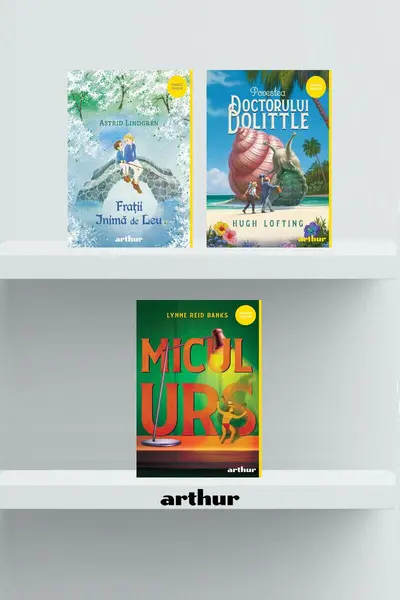 Pachet Bestsellers Classic Yellow (3 cărți) - Astrid Lindgren, Lynne Reid...
