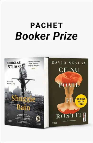 Pachet Booker Prize. Shuggie Bain/Ce nu poate fi rostit - Douglas Stuart