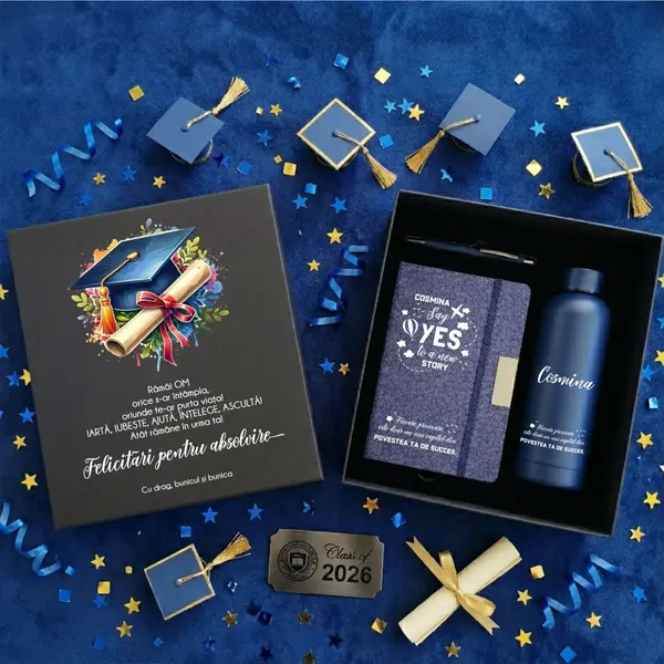 Pachet Cadou pentru Absolventi GPK44 Bleumarin
