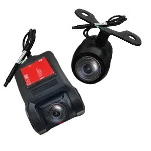 [Pachet] Camera auto video marsarier cu infrarosu - AD-BGCM4 + Camera trafic DVR, afisaj live pe multimedia si inregistrare pe SD - AD-BGCMDVR2