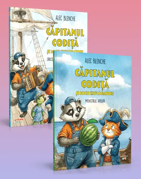 Pachet Capitanul Codita si micii exploratori