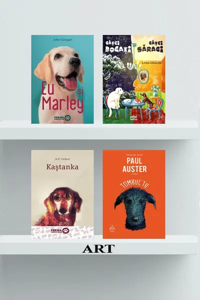 Pachet cărți cu căței (4 volume)