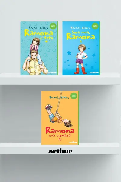 Pachet cărțile cu Ramona (3 volume) - Beverly Cleary