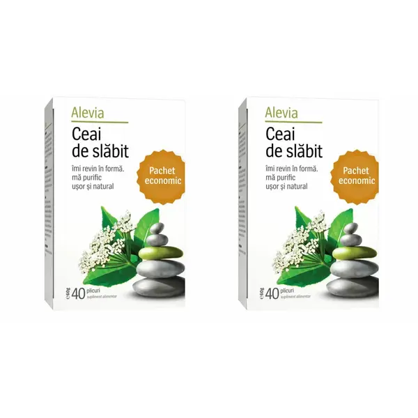 Pachet Ceai de Slabit 40 plicuri + 40 plicuri