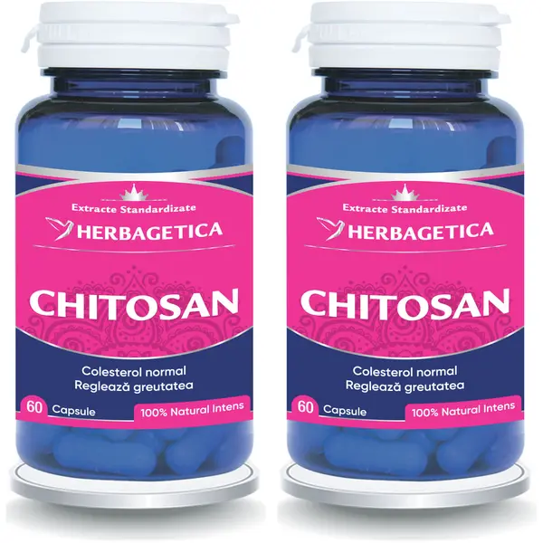 Pachet Chitosan 60cps + 60cps