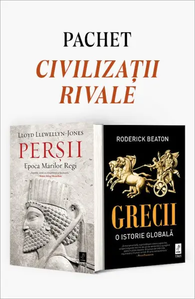 Pachet Civilizații rivale. Grecii/Perșii - Roderick Beaton