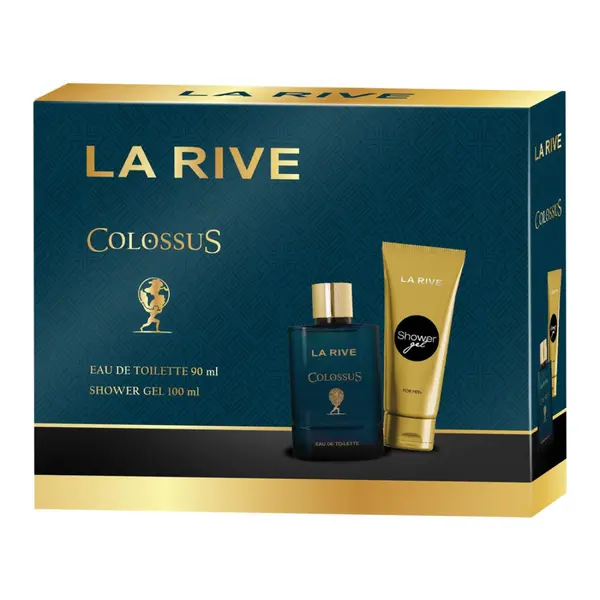 Pachet Colossus Apa de toaleta 90ml + Gel de dus 100ml, La Rive