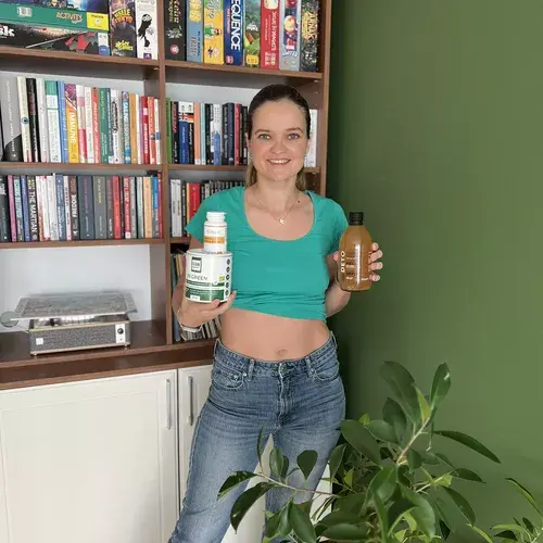 Pachet Complet pentru Digestie, Detox și Abdomen Plat - In Green + Vitamina C + Oțet