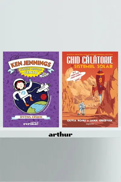 Pachet Cosmic ( Ghid de călătorie în sistemul solar, Cărțile micului geniu: Spațiul cosmic)