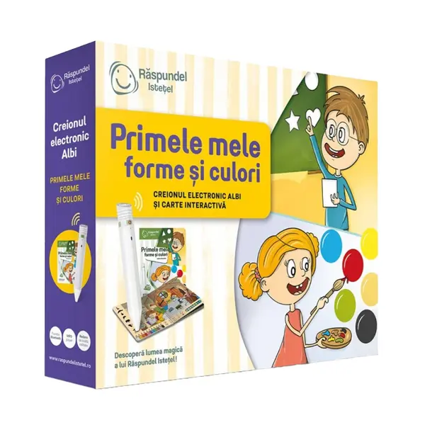 Pachet creion si carte primele mele forme si culori