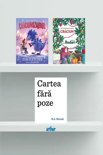 Pachet cu povești (Crăciunozaurul, Cartea fără poze, Cele mai frumoase povești)