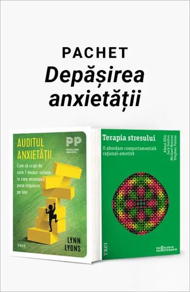 Pachet Depășirea anxietății. Auditul anxietății/Terapia stresului - Lynn Lyons
