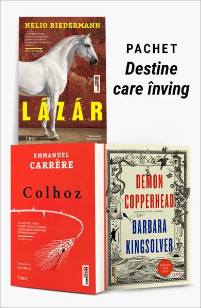 Pachet Destine care înving. LÁZÁR/Colhoz/Demon Copperhead - Nelio Biedermann