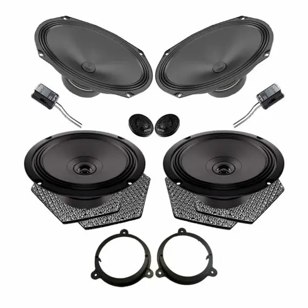 Pachet difuzoare auto Audison Prima dedicat Nissan Navara 2005-2015, RMS 100W