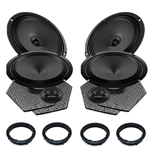 Pachet difuzoare auto Audison Prima dedicat Skoda Fabia 2014-2021, RMS 100W