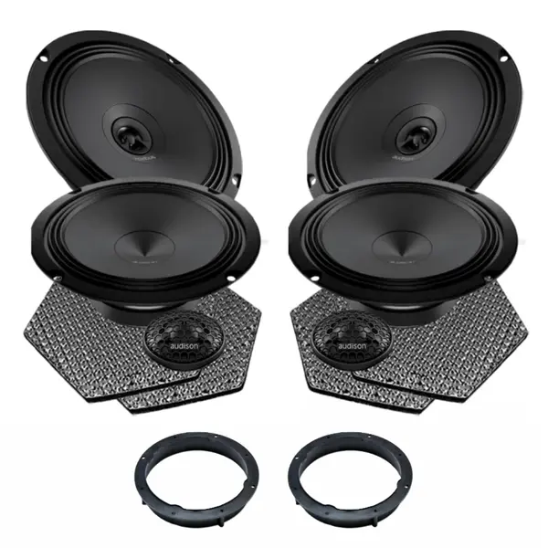 Pachet difuzoare auto Audison Prima dedicat Skoda Rapid 2012-, RMS 100W