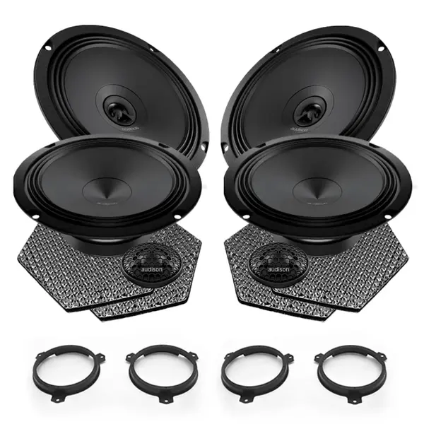 Pachet difuzoare auto Audison Prima dedicat Toyota Auris 2012-2018, RMS 100W