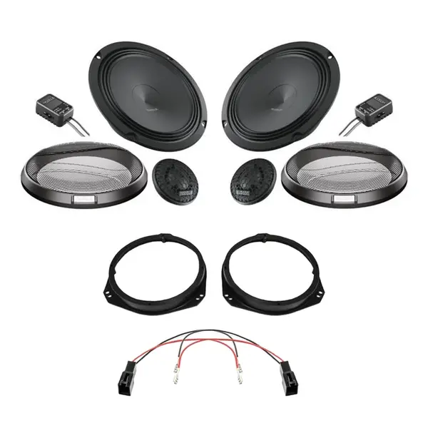 Pachet difuzoare auto Audison Prima dedicat usi fata Alfa Romeo Mito, RMS 100 W