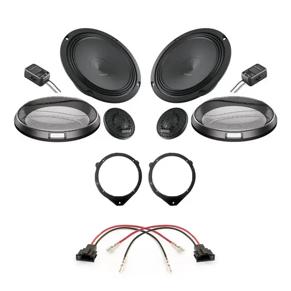 Pachet difuzoare auto Audison Prima dedicat usi fata Audi A4 2004-2008, RMS 100 W