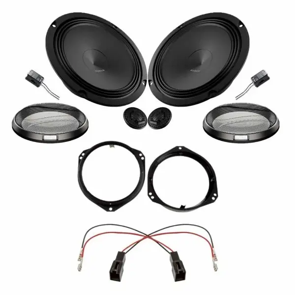 Pachet difuzoare auto Audison Prima dedicat usi fata Fiat Punto 2005-2018, RMS 100W