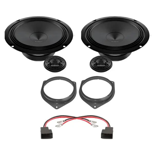 Pachet difuzoare auto Audison Prima dedicat usi fata Toyota Avensis 2003-2009, RMS 100W