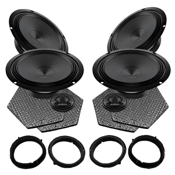 Pachet difuzoare auto Audison Prima dedicat Volkswagen Jetta 7 2018-, RMS 100W
