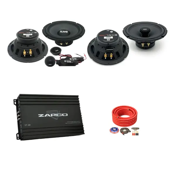 Pachet difuzoare auto cu amplificator dedicat Škoda Kamiq 2019 - 2023 ESB 1000 260 W