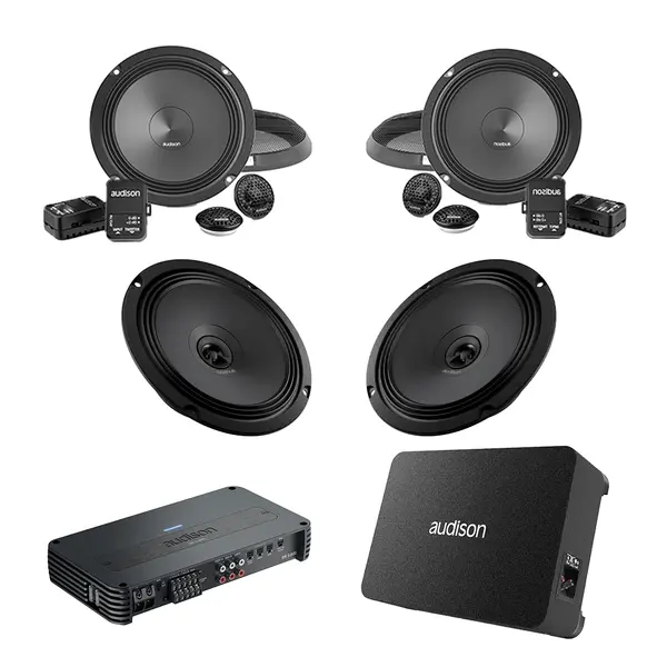 Pachet Difuzoare Auto cu subwoofer Seat Toledo 4 2012-2019 Audison Prima 1010 W
