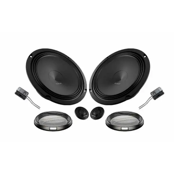 Pachet difuzoare auto dedicat usi Fata Škoda Fabia I 6Y facelift 1999 - 2007 Audison Prima 100 W