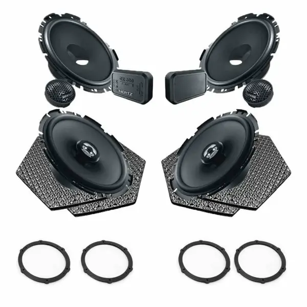 Pachet difuzoare auto Hertz Dieci dedicat Citroen C4 Cactus , RMS 80W