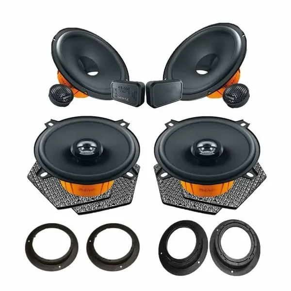 Pachet difuzoare auto Hertz Dieci dedicat Mercedes B Class 2005-2010, RMS 80W